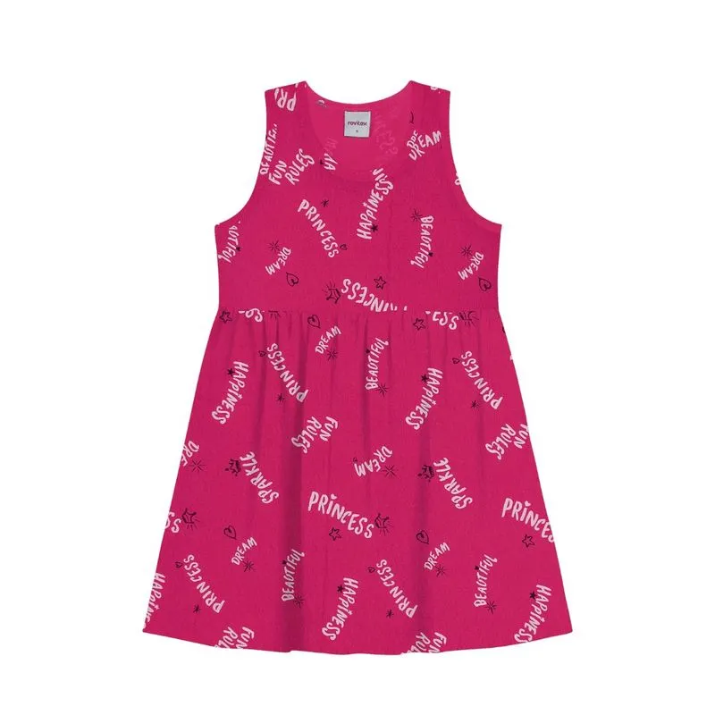 Vestido Infantil 3129512 Rovitex PP Rosa