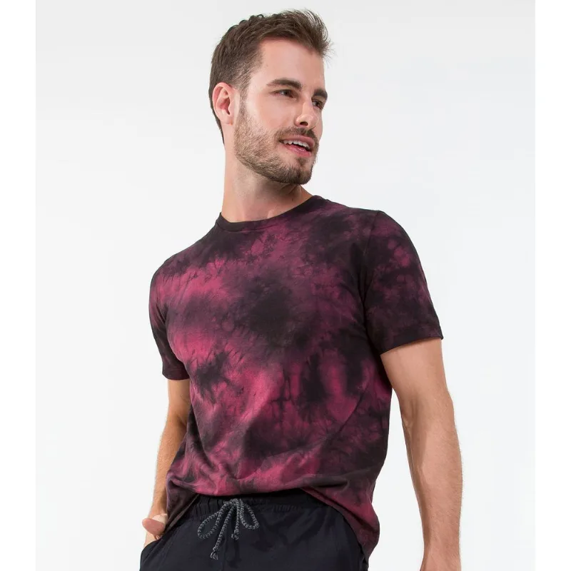Camisa Masculina Tie Dye Rovitex Vermelho M
