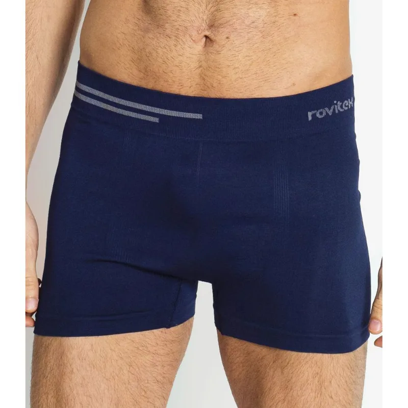 Cueca Boxer Microfibra Rovitex Azul G