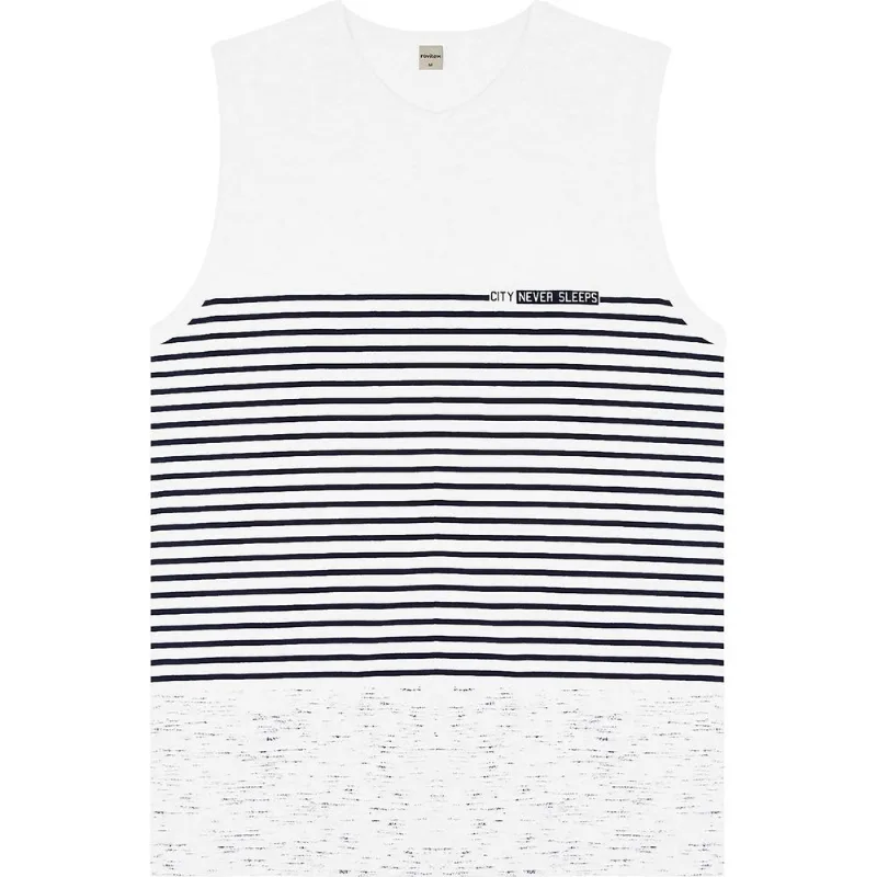 Regata Masculina Listrada Rovitex Branco P