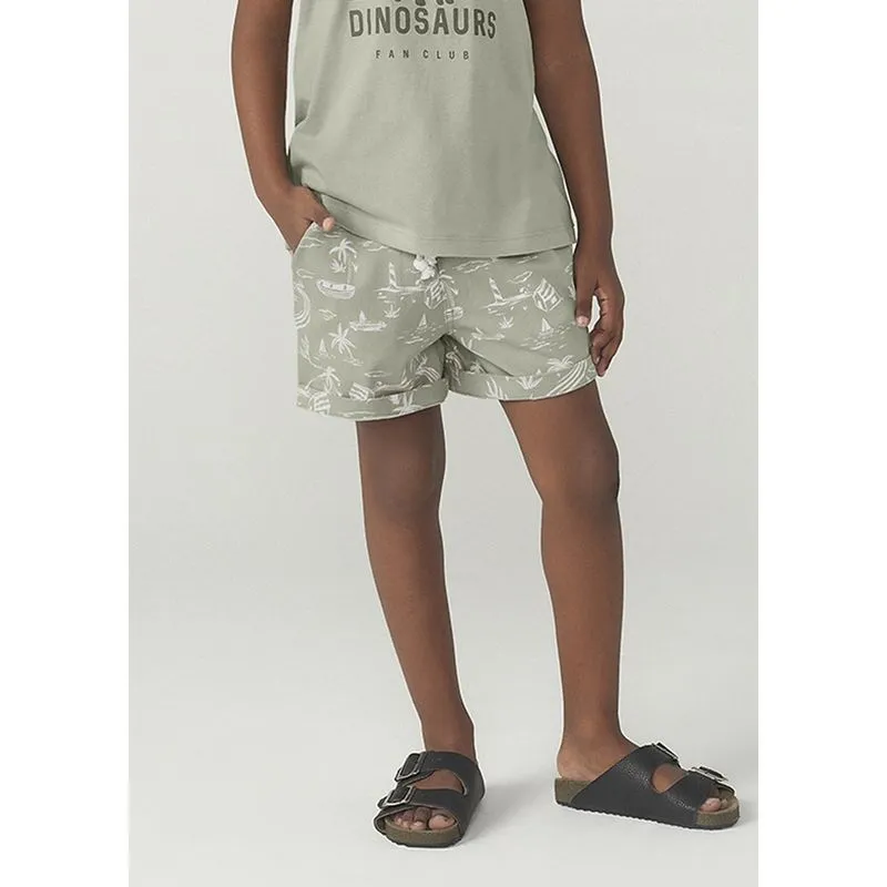 Bermuda Infantil Menino Em Sarja