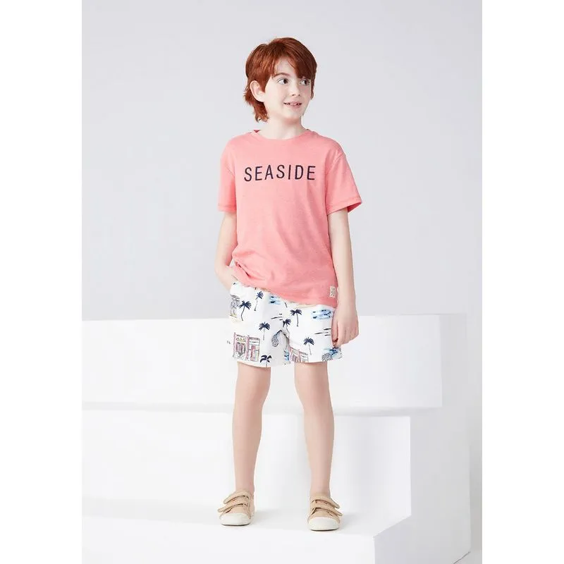 Bermuda Infantil Menino Em Sarja