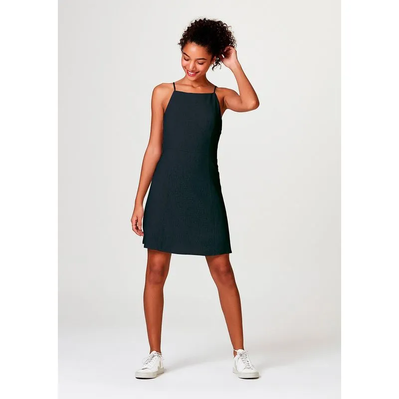 Vestido Básico Alças Finas