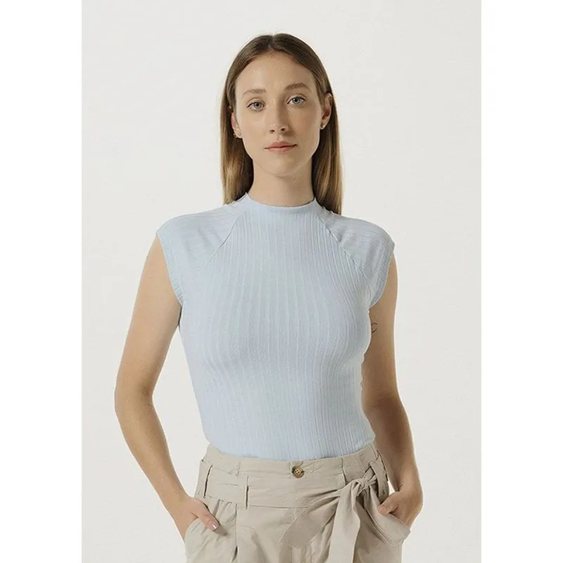 Blusa Feminina Em Malha Canelada