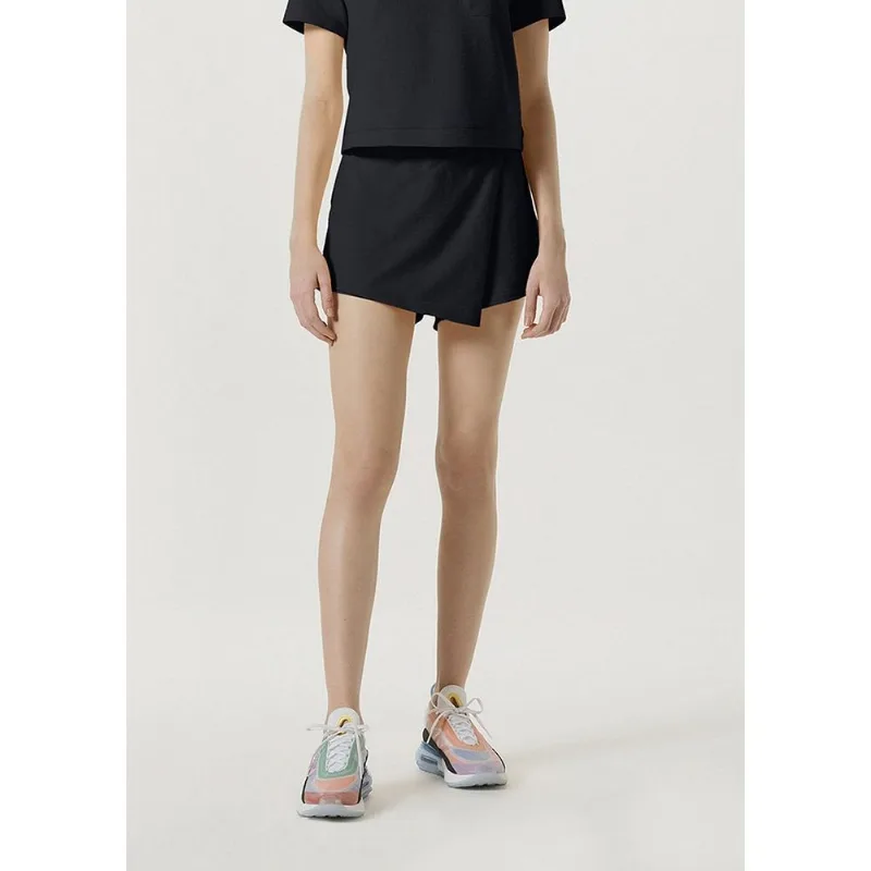 Shorts Saia Em Malha De Algodão