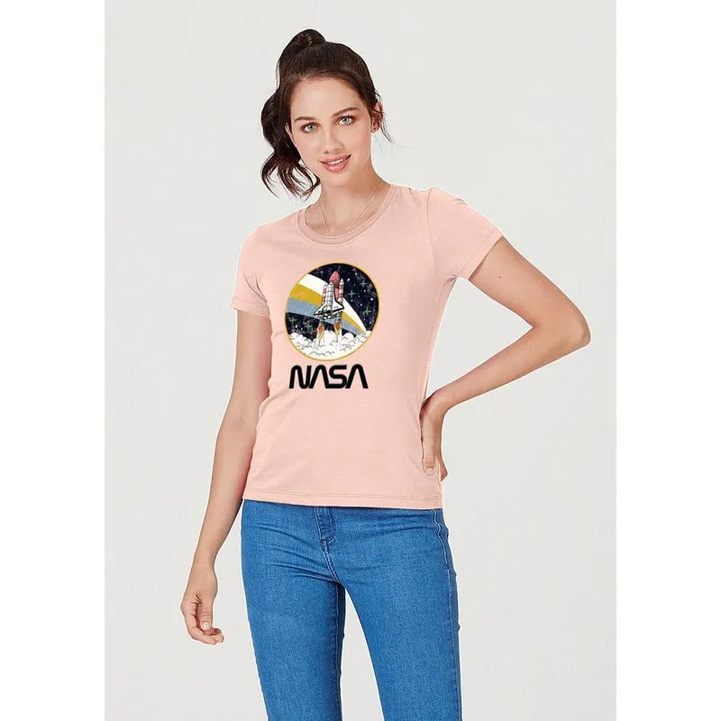 Blusa Feminina Com Estampa Nasa