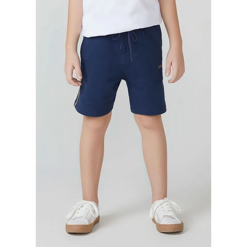 Shorts Infantil Menino Em Moletom
