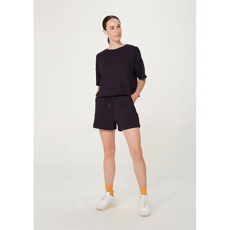 Shorts Feminino Em Moletom Mini Me