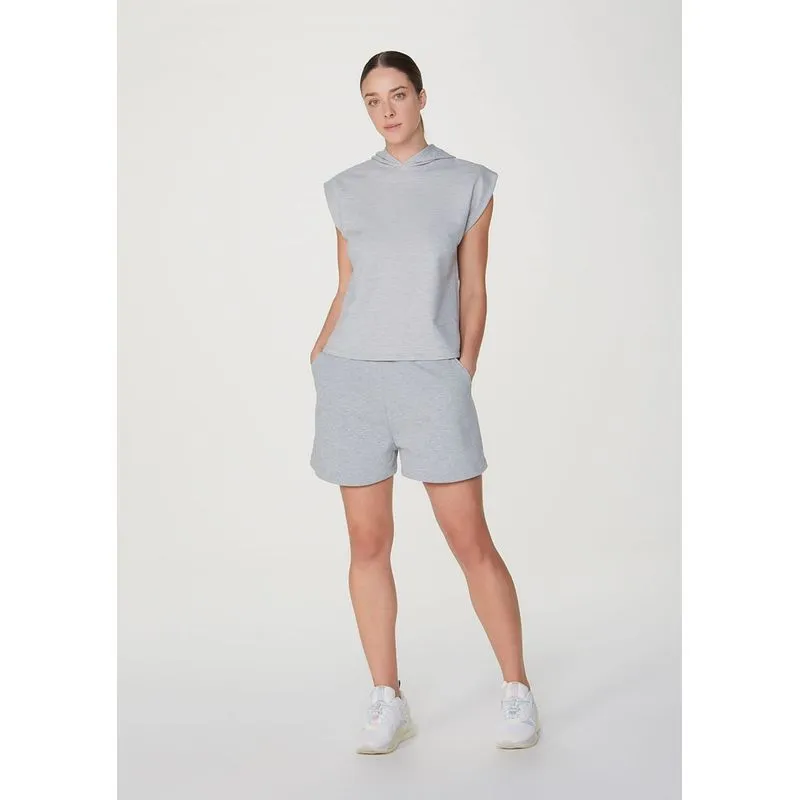 Shorts Feminino Em Moletom Mini Me