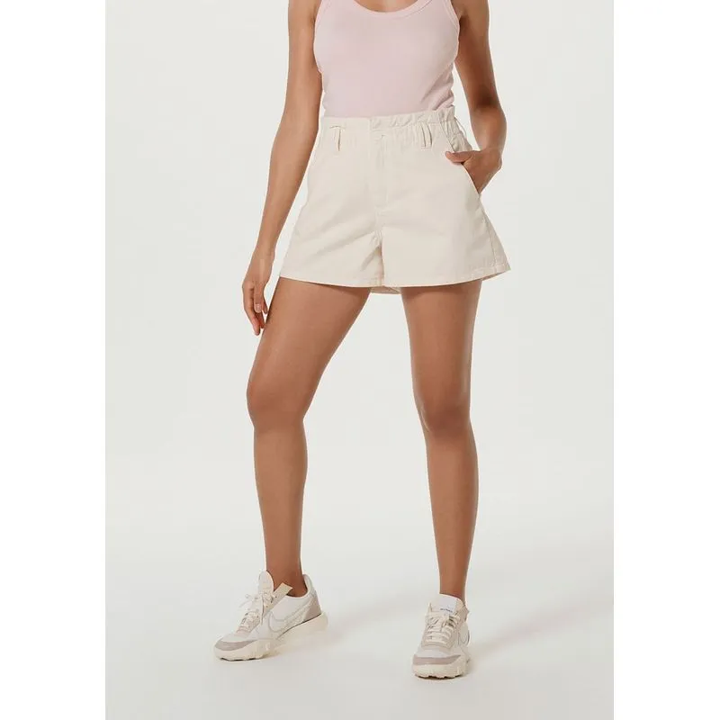 Shorts Feminino Relaxed Em Jeans