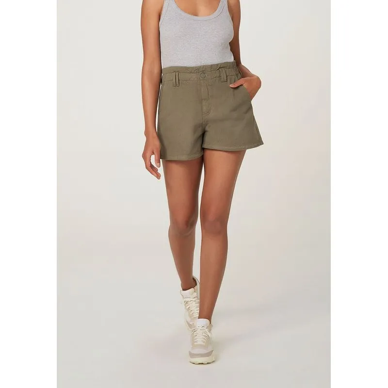 Shorts Feminino Relaxed Em Jeans