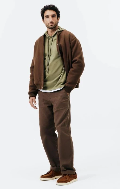 Camiseta Hering Slim Em Malha De Algodão Com Capuz Masculina - Verde G