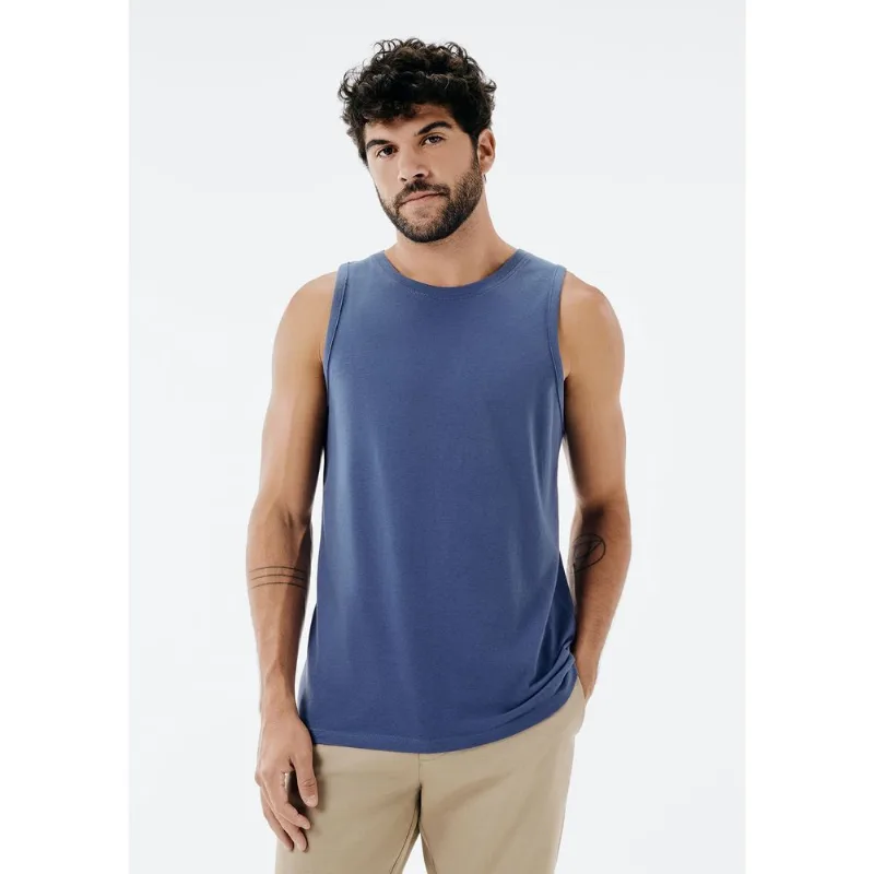 Regata Básica Masculina World - Azul XG
