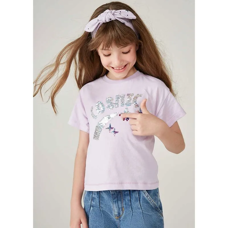 Faixa De Cabelo Infantil Menina Com Amarração Hering Kids