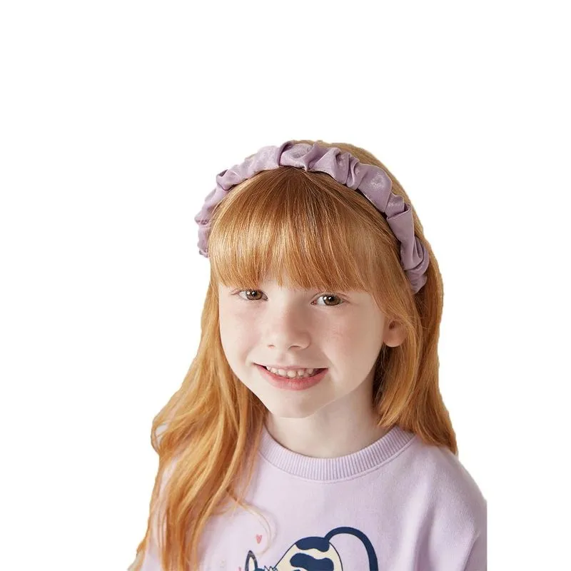 Tiara Infantil Menina Em Cetim