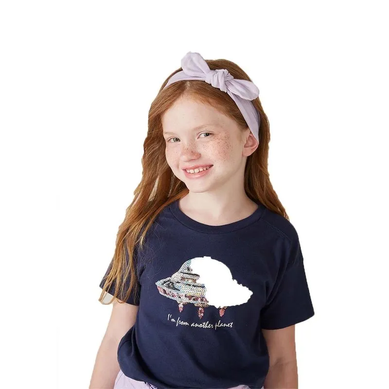 Faixa De Cabelo Infantil Menina Com Nó
