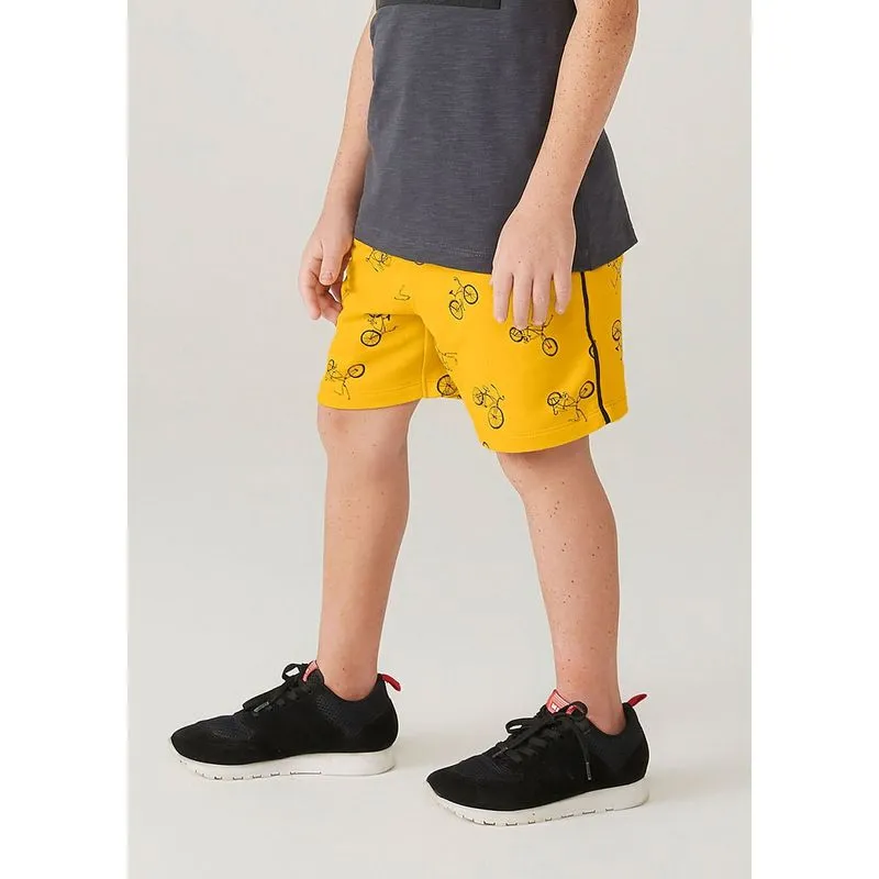 Shorts Infantil Menino Em Moletom