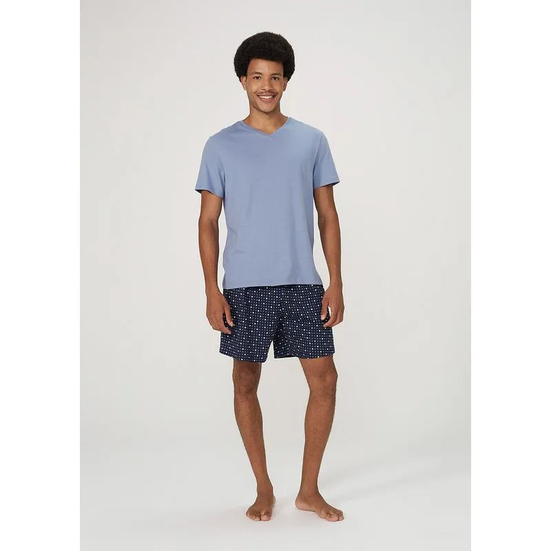 Pijama Curto Masculino Estampado