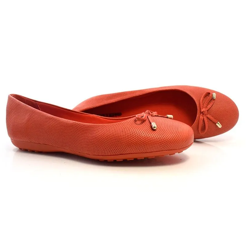 Sapatilha Feminina de Couro Bottero Vermelho 327301 37