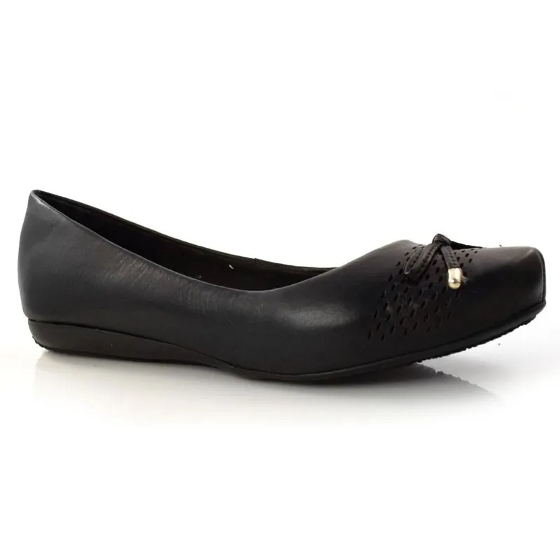 Sapatilha Feminina de Couro Bottero Preto 332102 40