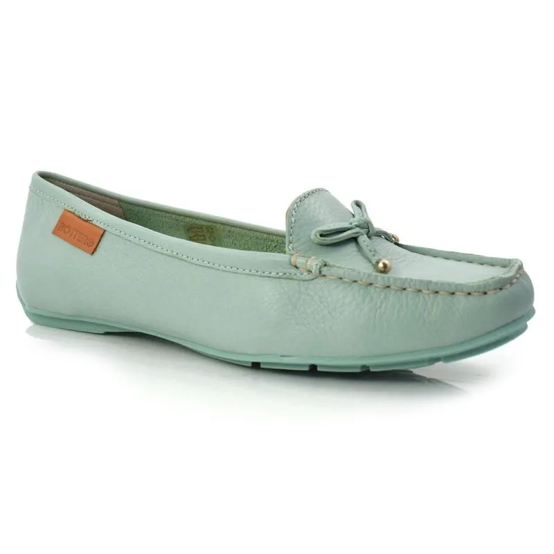 Mocassim Feminino de Couro Bottero Verde 330901 39