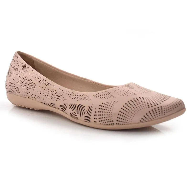 Sapatilha Bottero Couro Feminina Rosa 316113 36