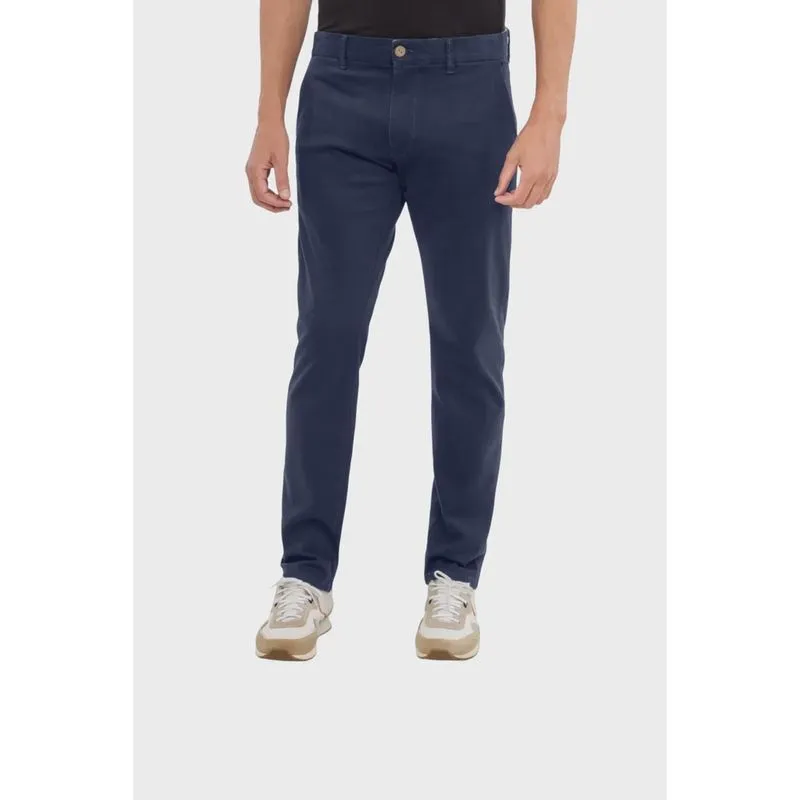 Calça Chino Hangar 33 Slim Azul