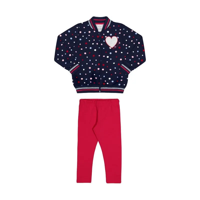 Conjunto Feminino Confete Infantil Moletom Flanelado Alakazoo - 10