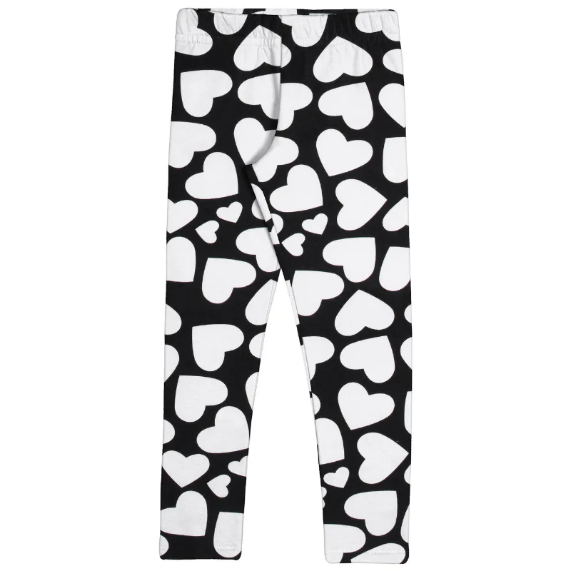 Legging Alakazoo Infantil Menina Molecotton Flanelado com Estampas Sortidas 4/10 - 66920-POP PRETO-6