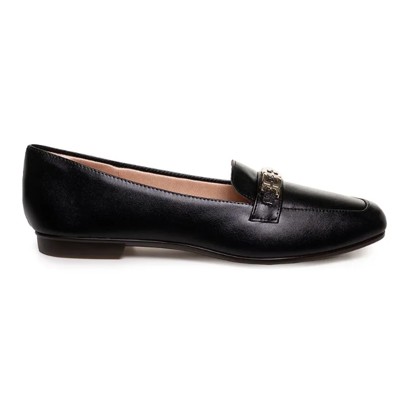 Sapato Mocassim Light Gel Elegânce Preto Feminino 34
