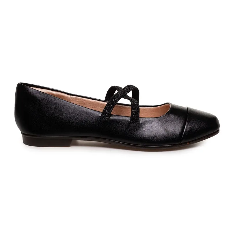 Sapatilha Feminina Elástico Kult Preta Preto - 35