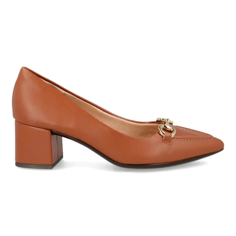 Scarpin Kult Charm Elegance Feminino Caramelo WHISKY/BRONZE - 37