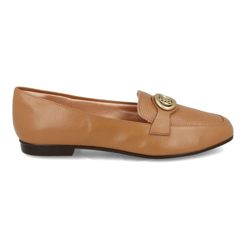 Sapato Mocassim Kult Jeans Marrom Feminino 39