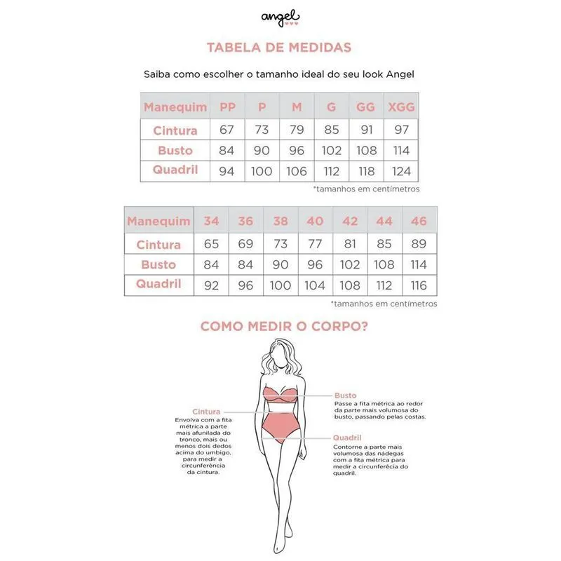 Ciganinhas Babado Tricot - Angel Basic