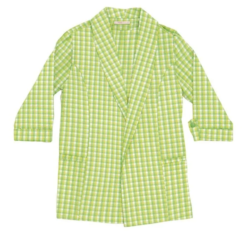 Blazer Xadrez Slim - Angel