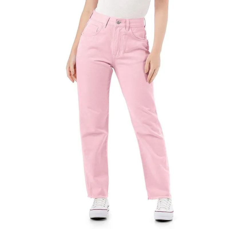 Calça Reta Color Jeans - Angel