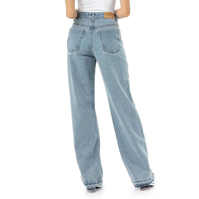 Calça Wide Leg Vintage - Angel
