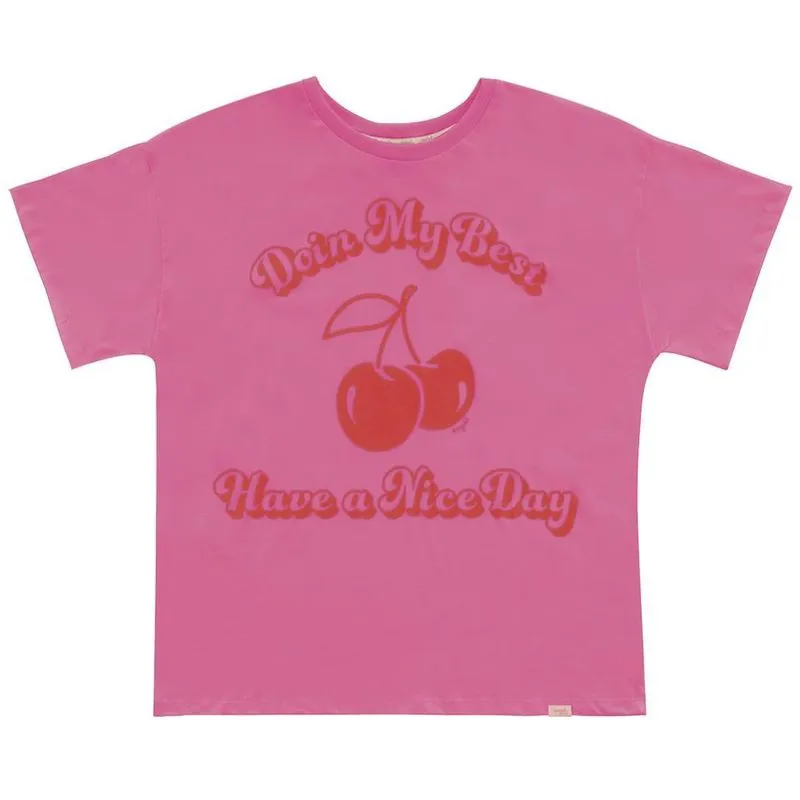 Camiseta Oversized Cherry - Angel