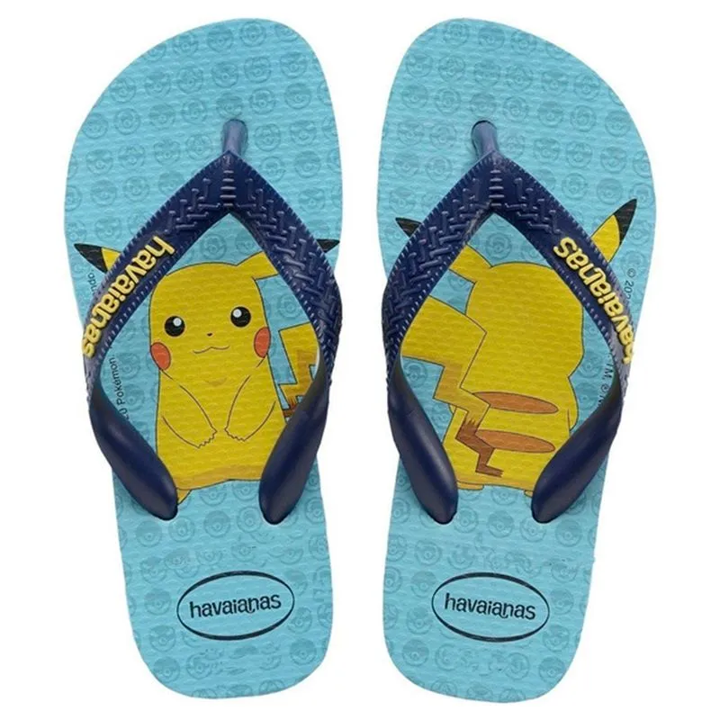 Chinelo Havaianas Kids Pokemon Azul 23/24