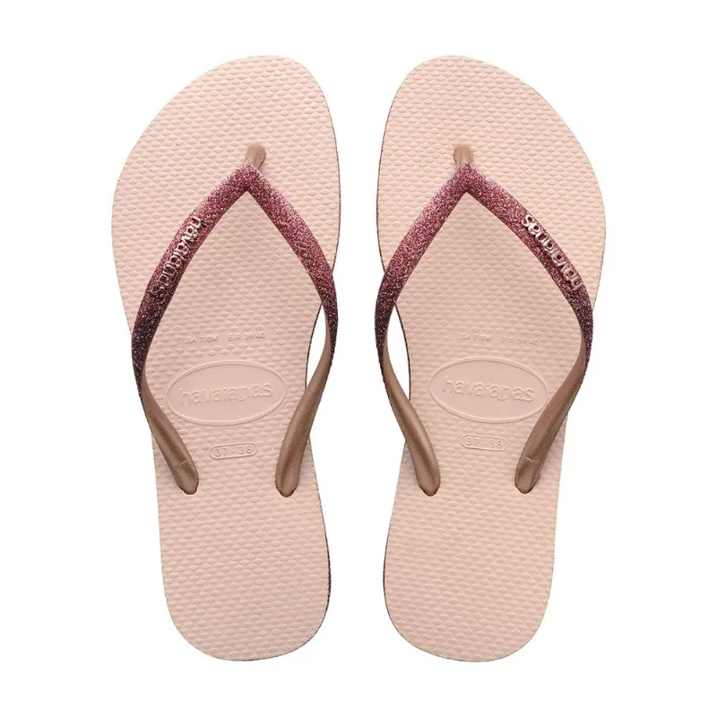 Sandalia para Mujer de Goma Slim Sparkle Gris acero Sandalia para Mujer de Goma Slim Sparkle Rosaballet