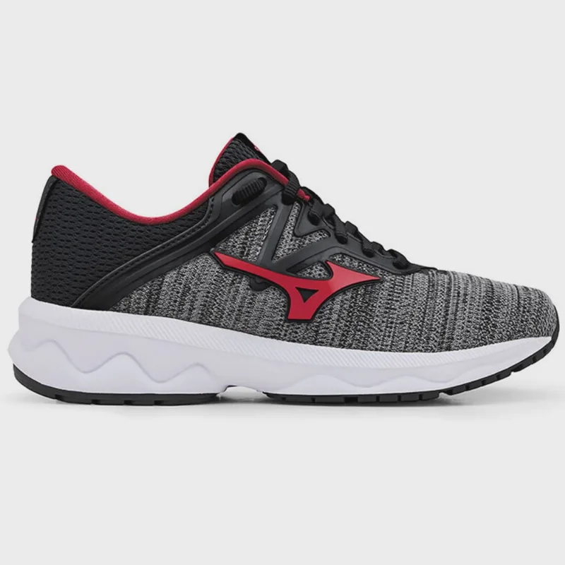 Tenis mizuno optimus prata/vermelho masculino
