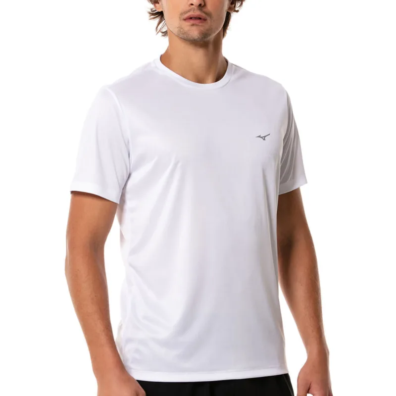Camiseta de Treino Masculina Mizuno Sportwear P Branco