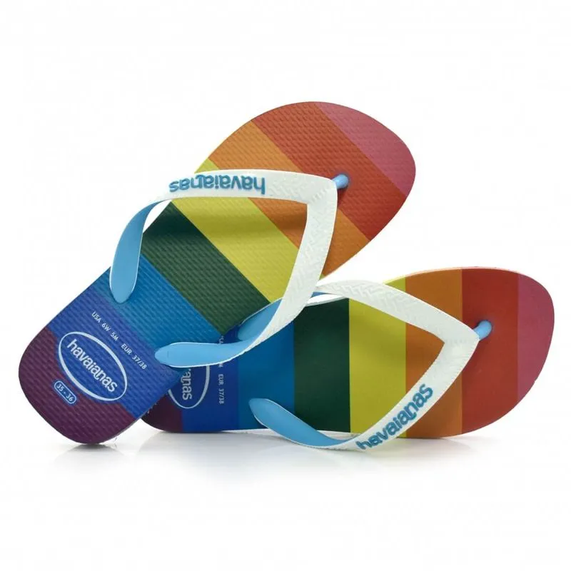 Chinelo Havaianas Top Pride All Over Azul 4145742 41/42