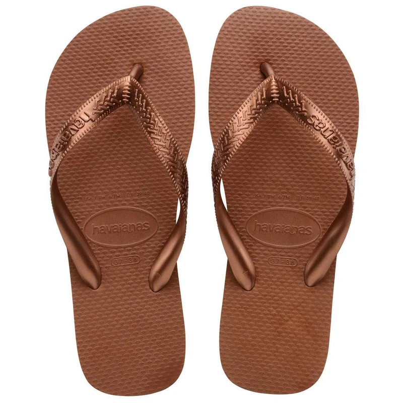 Chinelo Havaianas Top Tiras Ferrugem / 47/48 - HAVAIANAS
