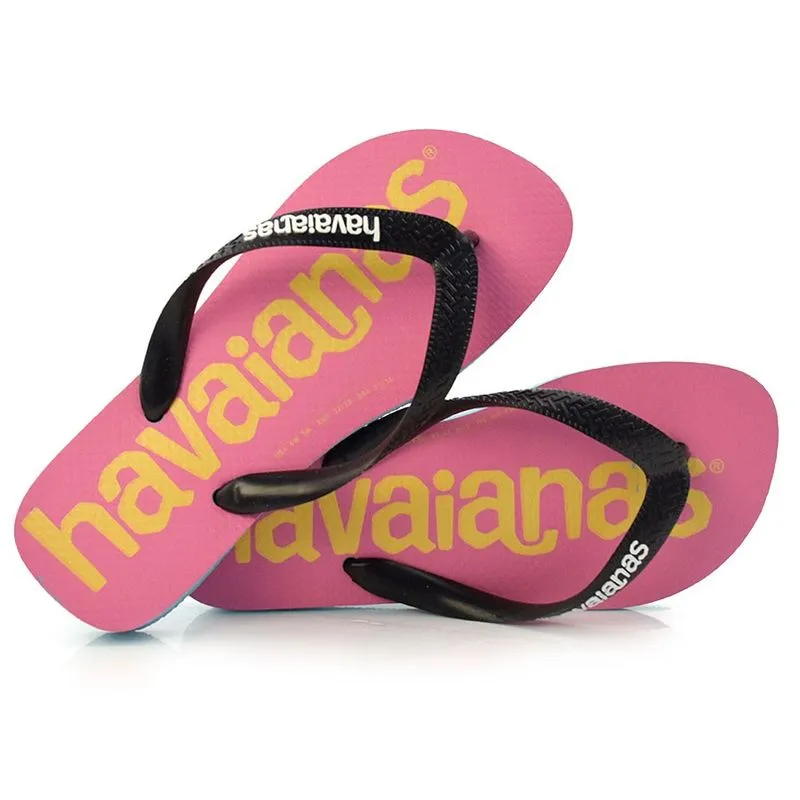 Chinelo Havaianas Top Logomania II Rosa 4145741 37/38