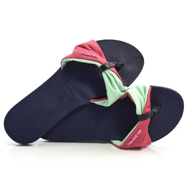 Chinelo Feminino Havaianas You Saint Tropez Azul 4146928 39/40