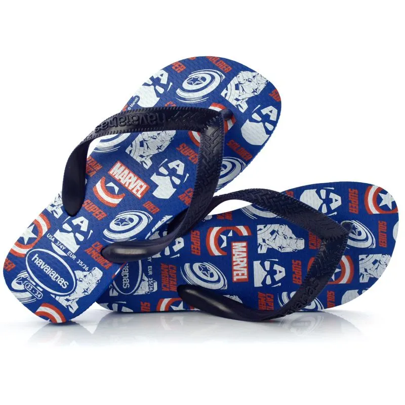 Chinelo Havaianas T. Marvel Azul 4146953 AD 33/34