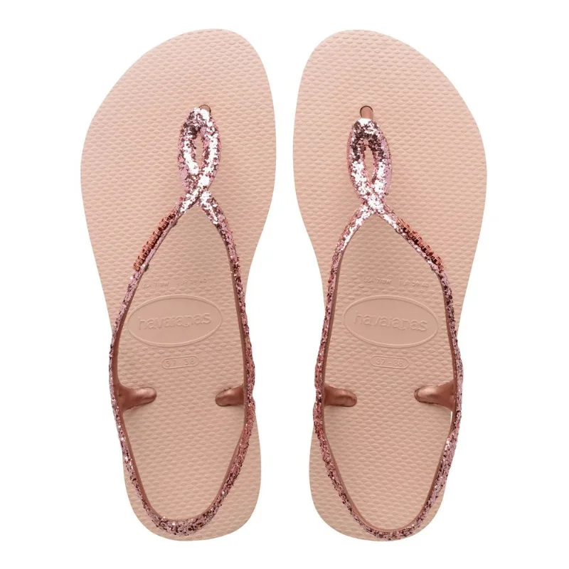 Sandalia para Mujer de Goma Luna Premium II Fc Ororosa Sandalia para Mujer de Goma Luna Premium II Fc Rosaballet/rosaretrometalico