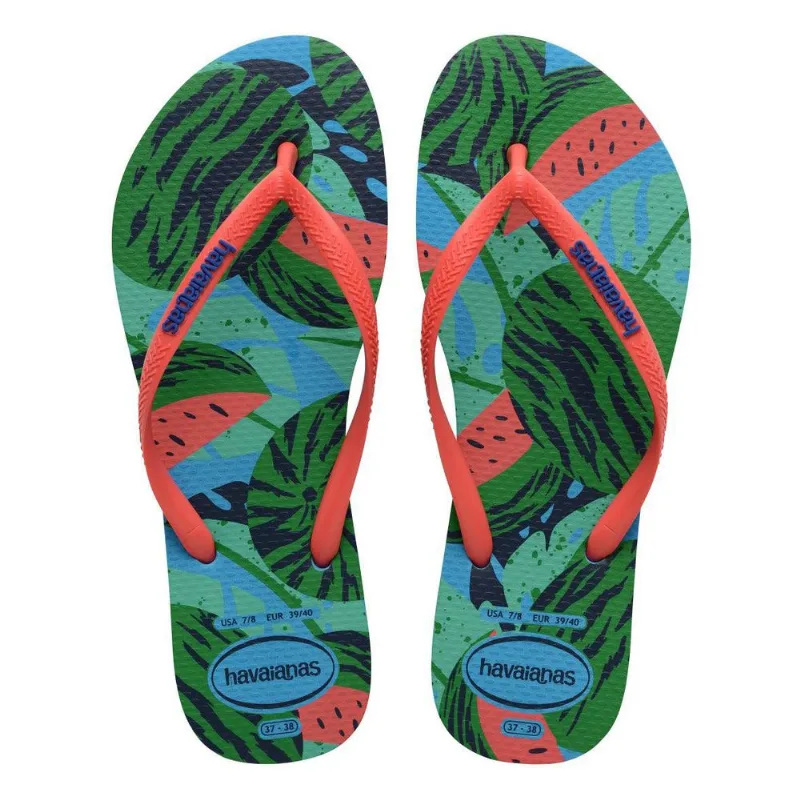 Chinelo Havaianas Summer Fruit Feminino Turquesa TURQUESA - 39