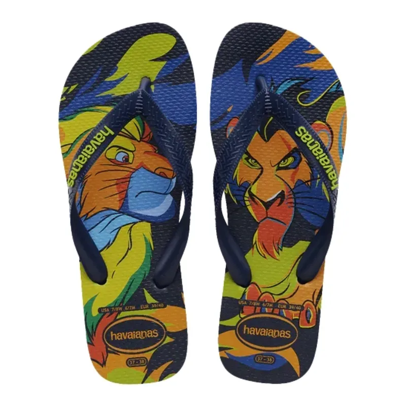 Chinelo Havaianas Top Disney Classicos Rei Leão Infantil Marinho MARINHO - 31